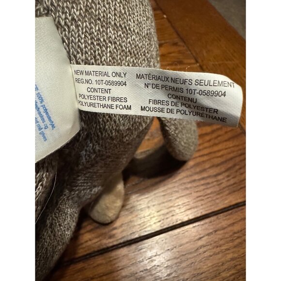 Build-A-Bear Workshop Sock Monkey Plush 17" With Red Bow Soft Feet Paws and Face - Picture 5 of 7